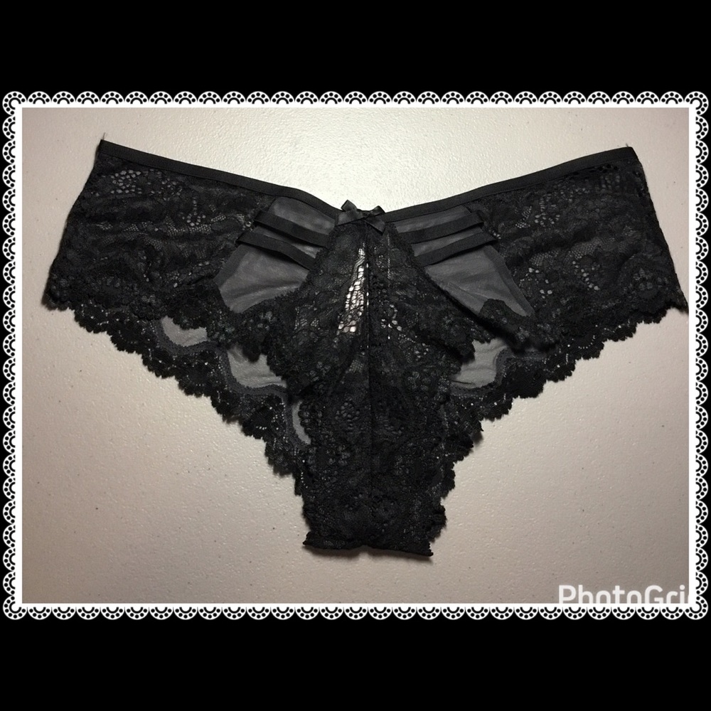 ❤Victoria's Secret Lace & Mesh Cheeky❤