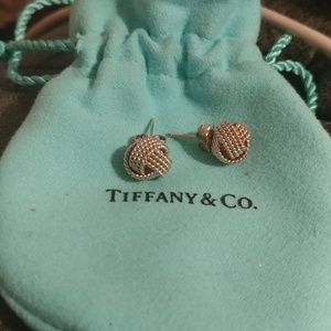 Tiffany &Co knot earrings