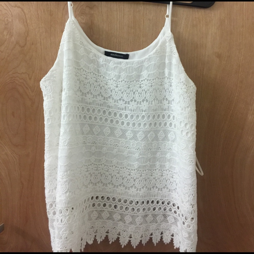 Cute spaghetti strap shirt!