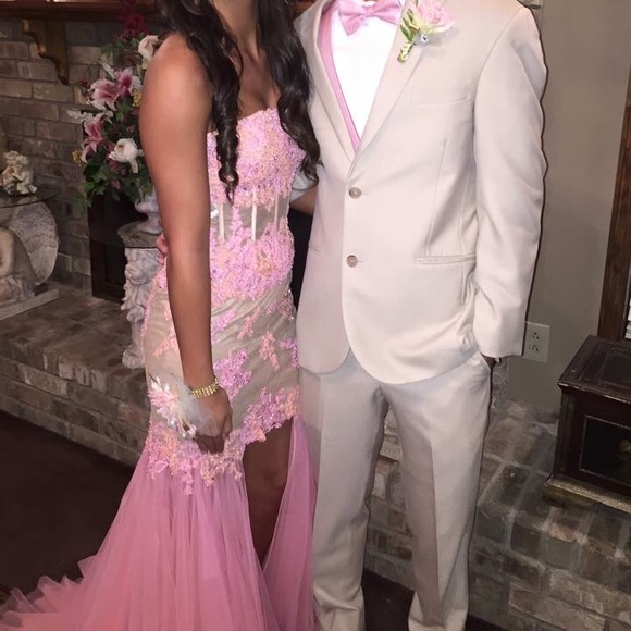 Light pink Sherri hill - Picture 1 of 2