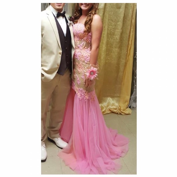 Light pink Sherri hill - Picture 2 of 2