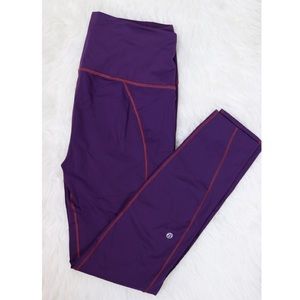 NWOT Lululemon | Plum Barely There Tight Leggings
