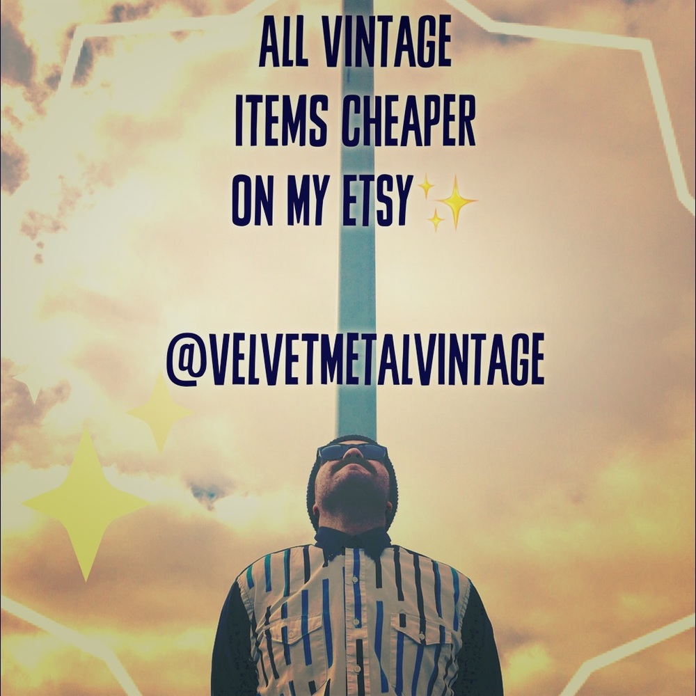 Vintage on my Etsy. Don’t post here much more