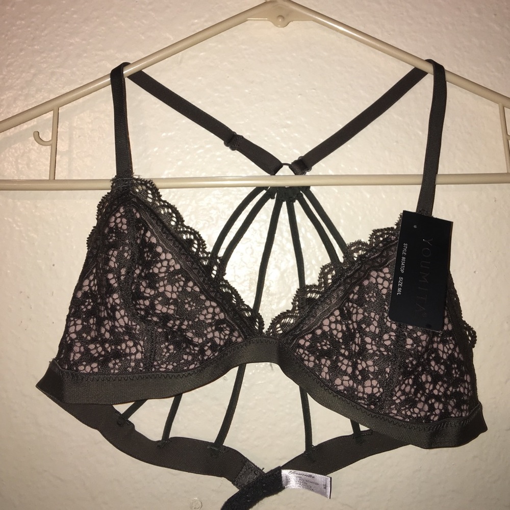 Sexy olive bralet