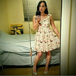 Romantic Print Dress