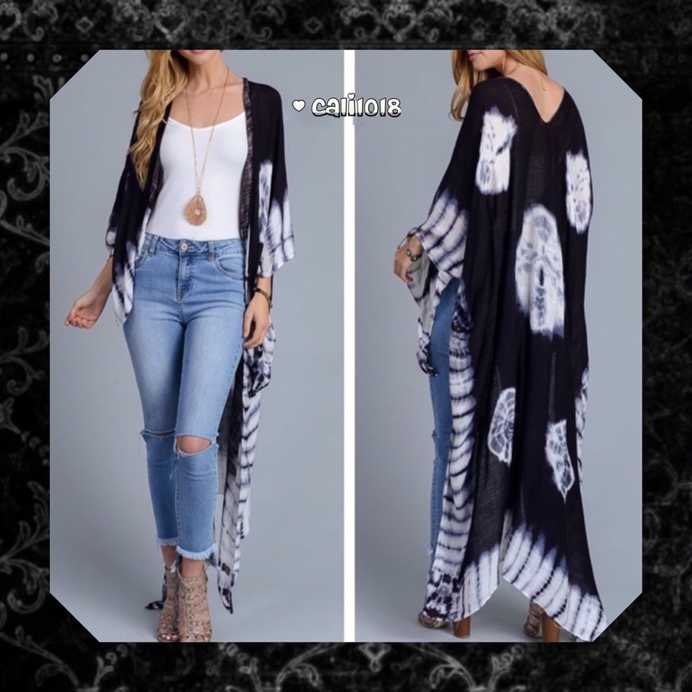 6th RESTOCK🆕Maxi Tye Dye Cardigan Duster One Size - Picture 2 of 4