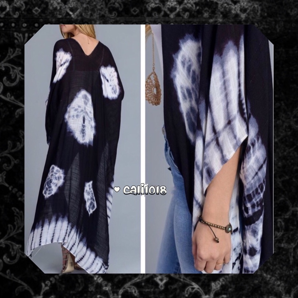 6th RESTOCK🆕Maxi Tye Dye Cardigan Duster One Size - Picture 3 of 4