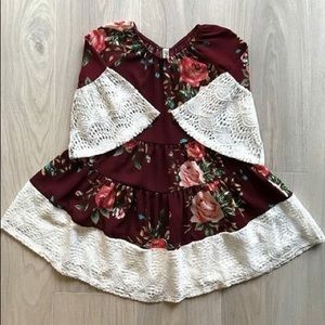 Floral Bell Sleeve Dress