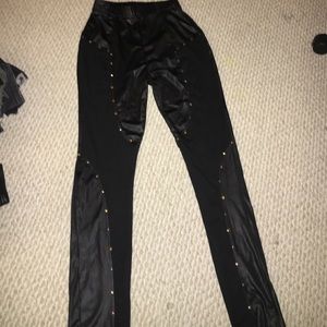 Leather leggings hot topic