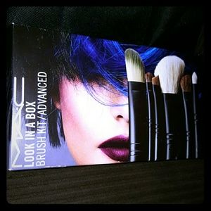 MAC Look in a box brushes and bag