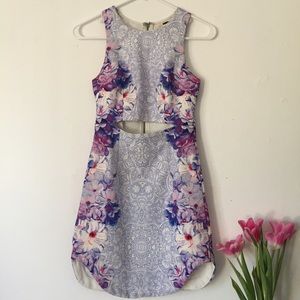 LF Rumor Boutique XS Mini-Dress with Cutout