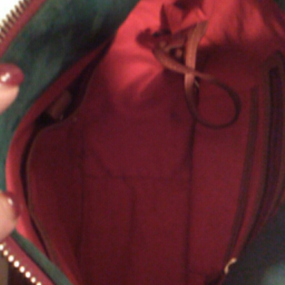 👜👜👜🍀🍀Flor..Dooney & Bourke Tan Saddle Leather - Picture 3 of 8