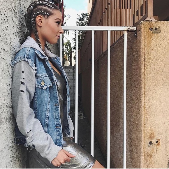 LF Jackets & Blazers - Vintage Furst of a Kind denim jacket