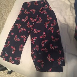 Lularoe butterfly legging OS