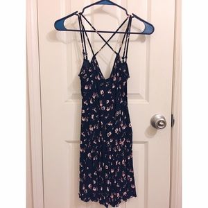 American Eagle strappy floral sundress