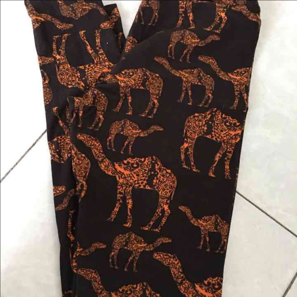Lularoe Tween Camel Legging