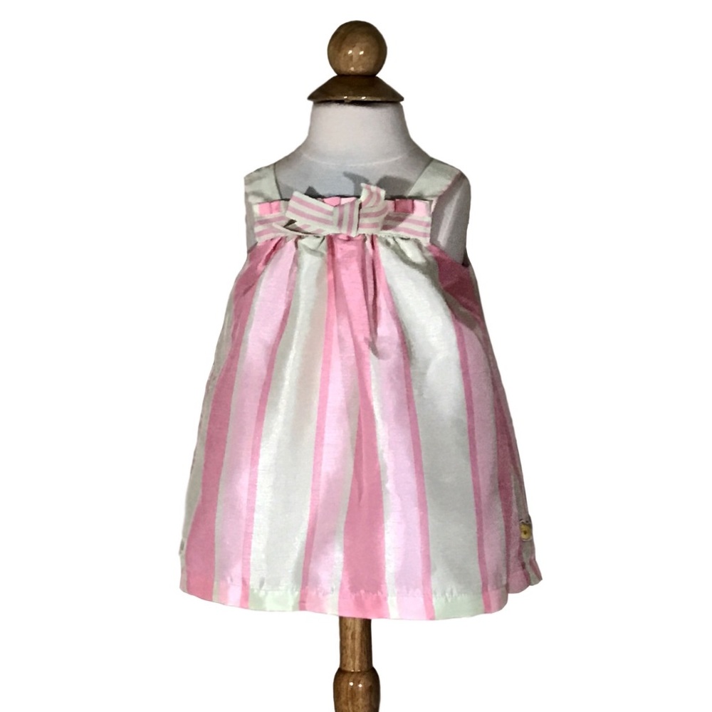 Easter Pink & Green Dress