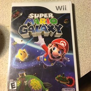 Nintendo wii super Mario galaxy