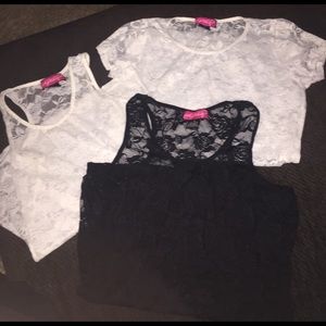 Sheer, Lace Shirt Bundle