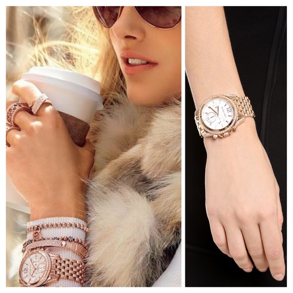 MICHAEL KORS PRESSLEY CHRONOGRAPH WATCH