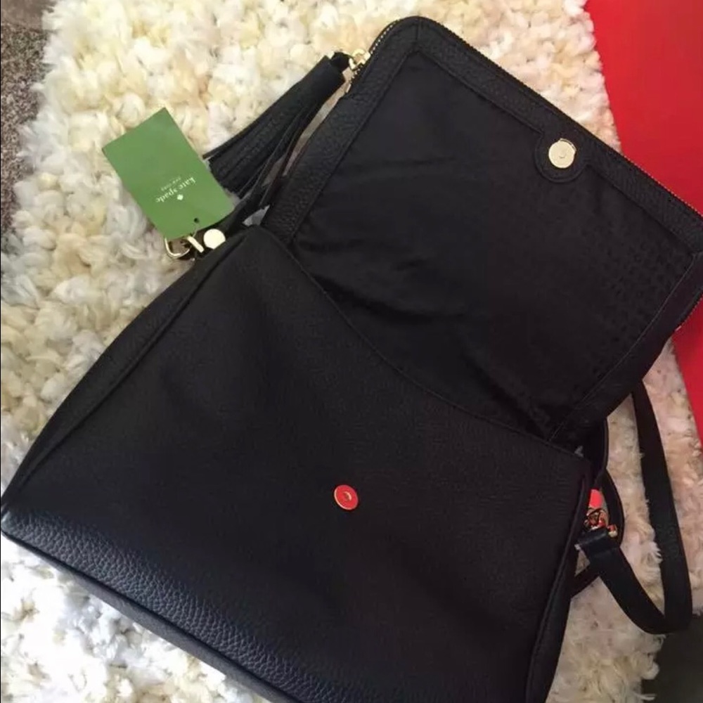 KATE SPADE Miri Chester street Black Satchel NWT - Picture 5 of 5