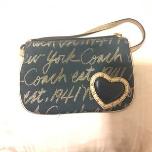 Cute Coach Wristlet