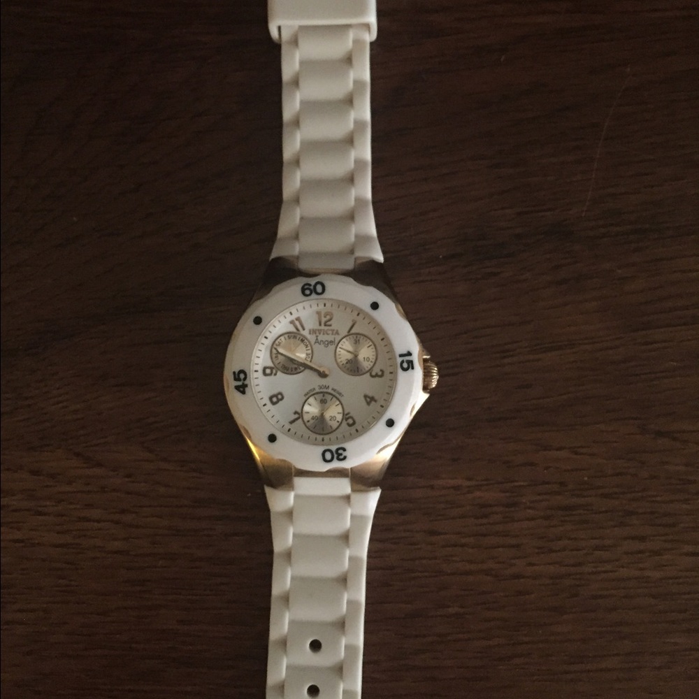 Invicta Women's 'Angel' 0718 Goldtone Watch