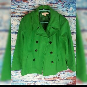 Green New York and Company Peacoat Plus size
