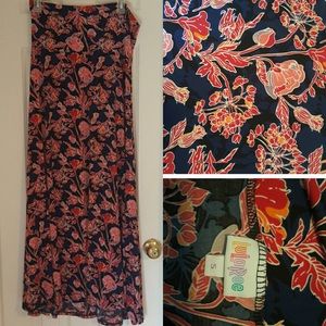 Lularoe maxi floral maxi 🌹🌸🌺 Euc