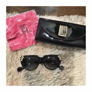 Anna Karin Karlsson cateye sunglasses.