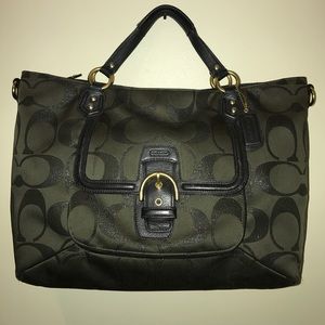 Coach Campbell signature satchel