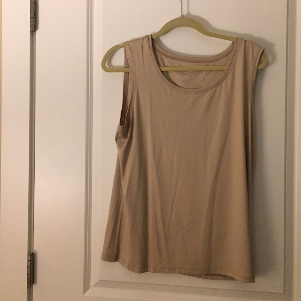 Beige tank