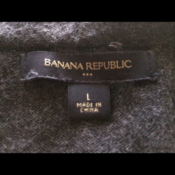 Classic grey Banana Republic sweater size Large - Picture 4 of 5