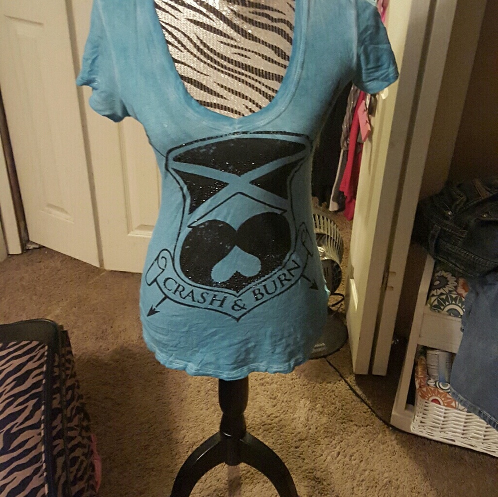 Crash and Burn t-shirt