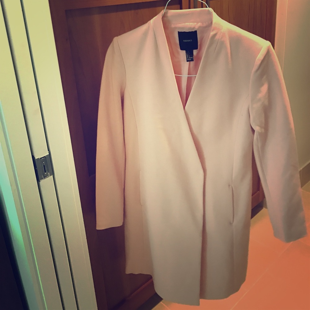 Blush colored coat