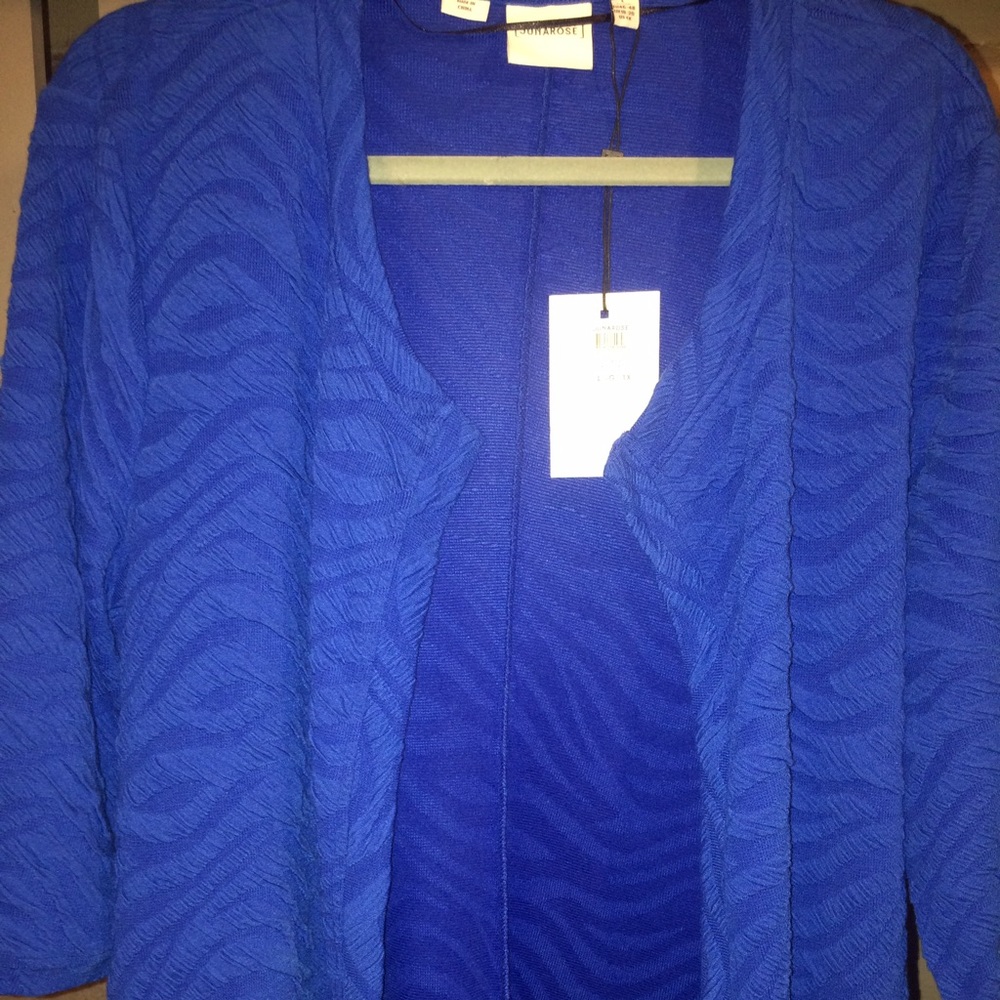 Textured Open Cardigan