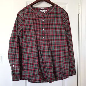 Vineyard Vines Plaid Blouse