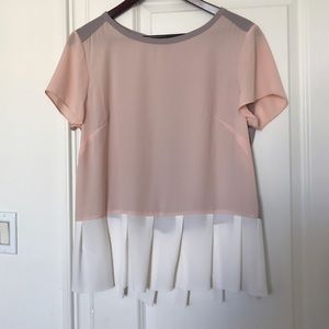 Loft Pleated Blouse