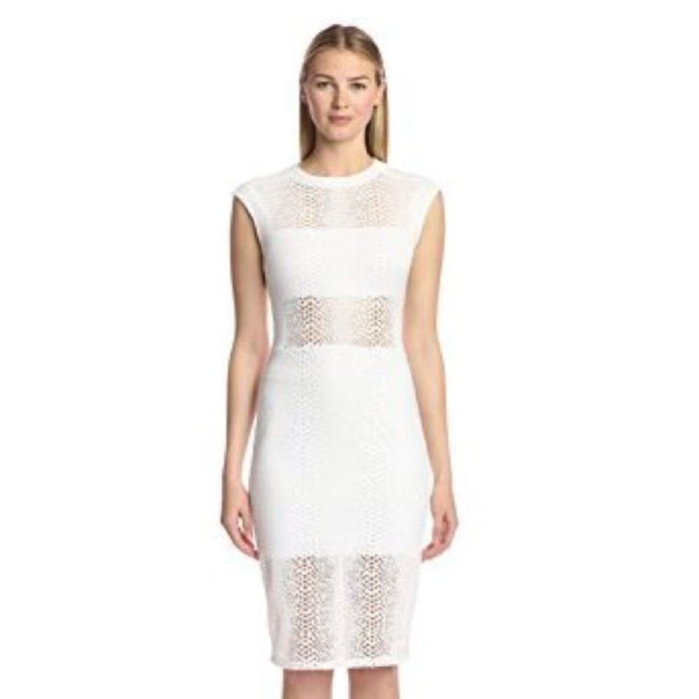 TWENTY boa crochet dress