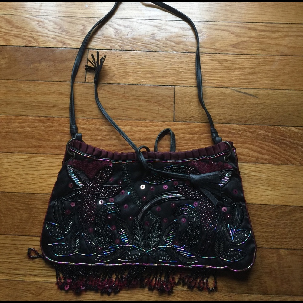 Beaded handbag