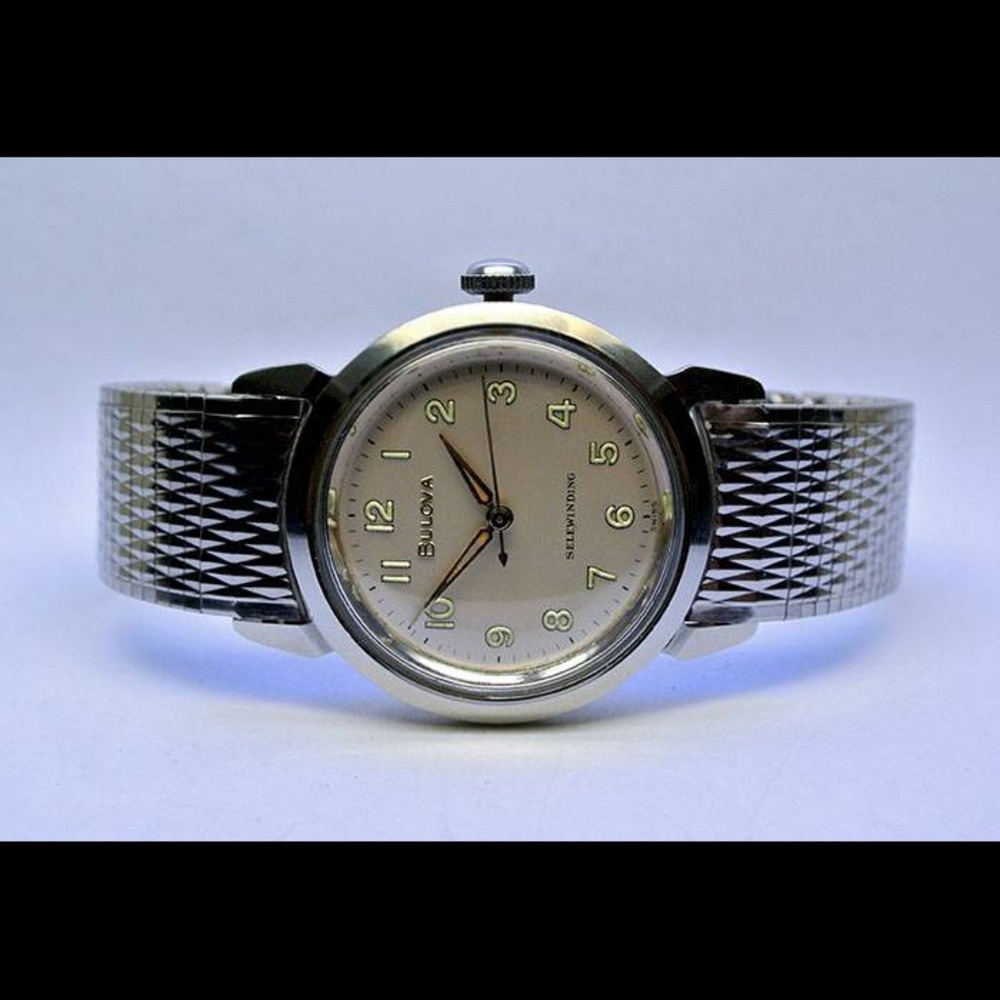 SOLD ~ Scarce Exc Cond 1962 MENS BULOVA Watch