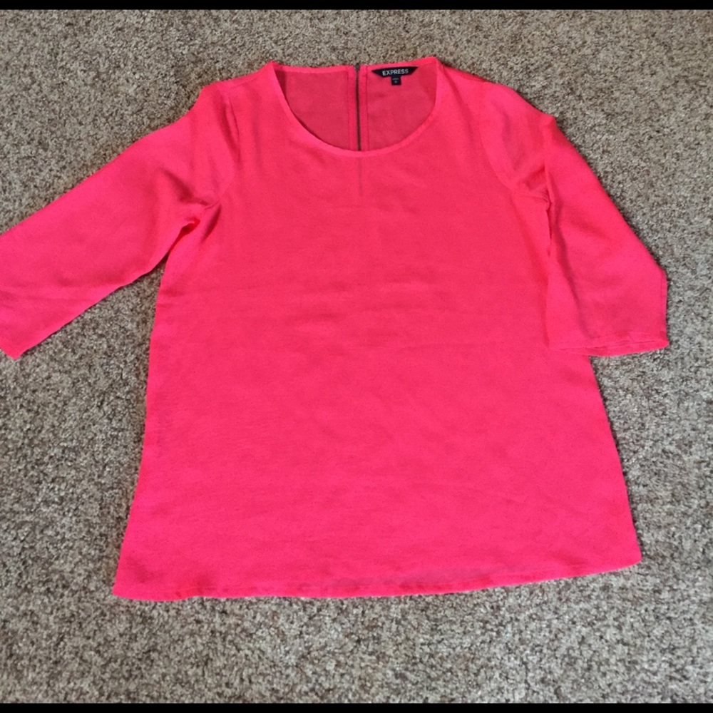 Express Sheer 3/4 length Top- medium