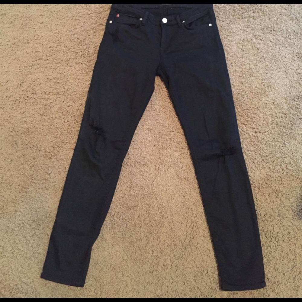 Hudson distressed midrise nico