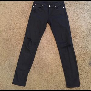 Hudson distressed midrise nico