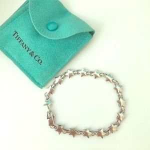 Tiffany silver star bracelet