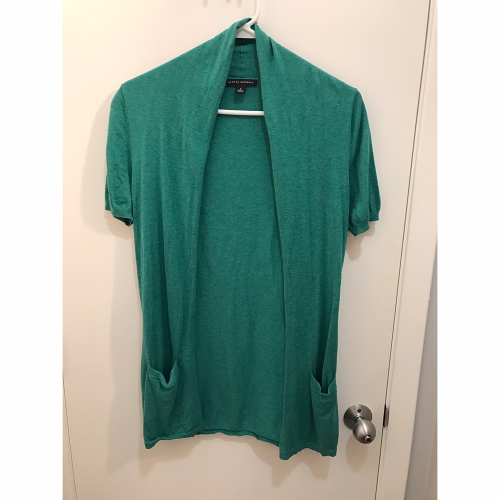 Banana Republic Blue Cardigan