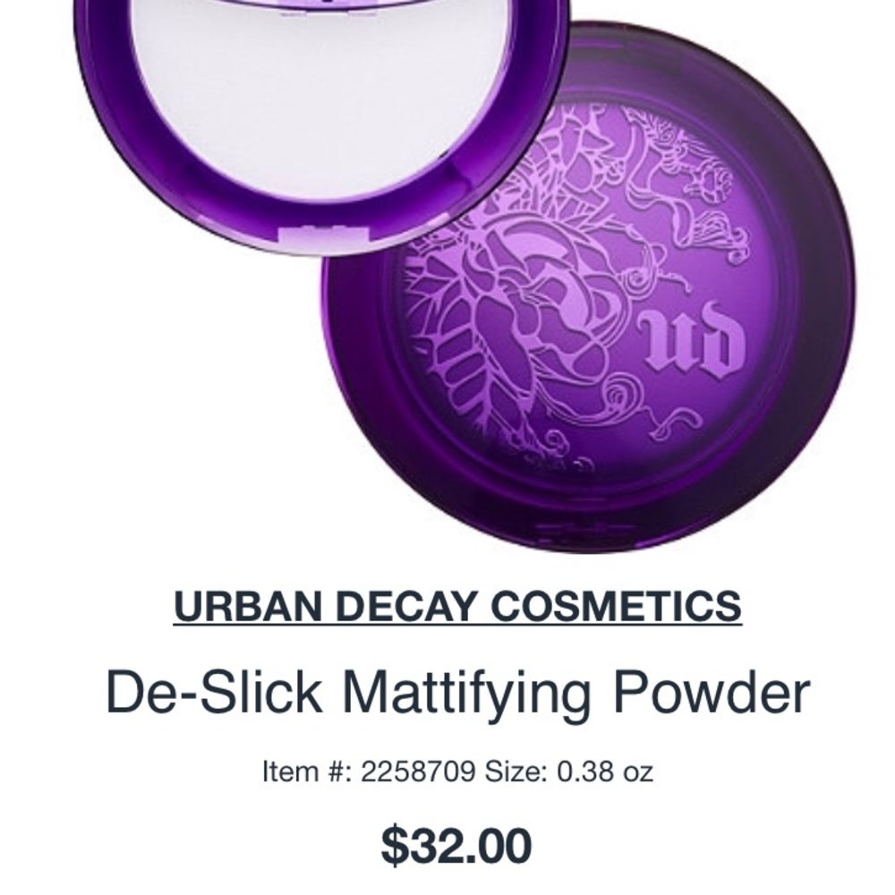 ☀️SALE☀️ Urban Decay De-Slick Mattifying Powder