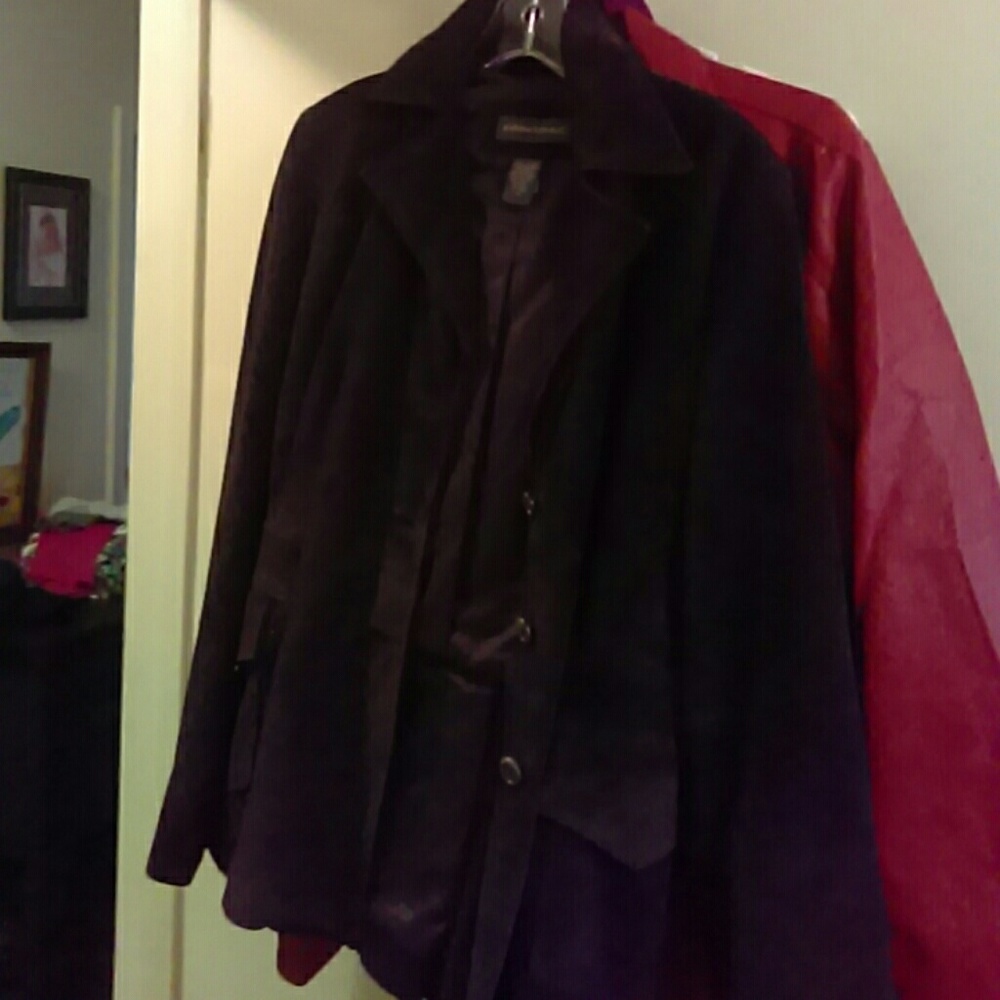Banana Republic Genuine sued jacket