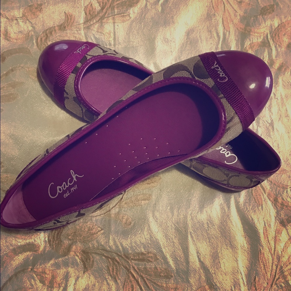 Coach flats