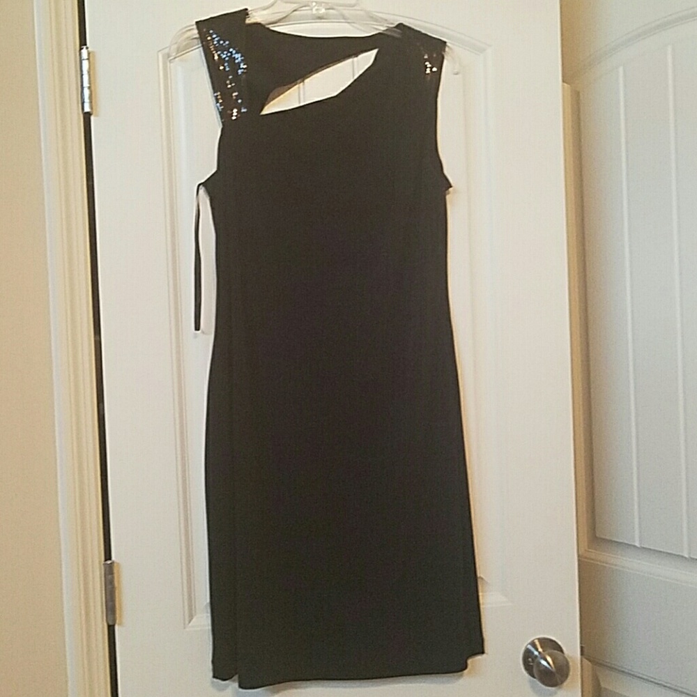 LBD Stunning Cocktail Dress with Sequins